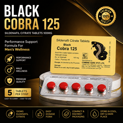 Black Cobra 125 Price In Pakistan - TeleDukan