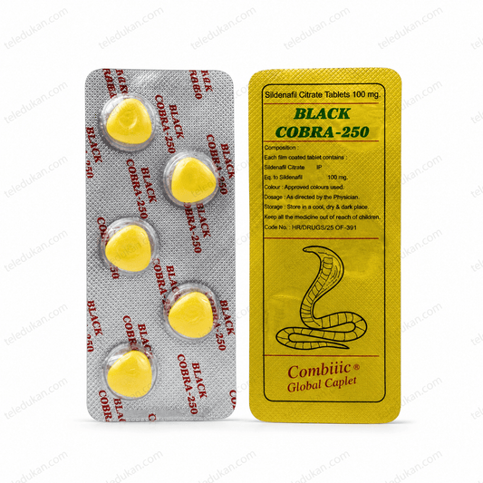Black Cobra 250 - 100mg Price in Pakistan - TeleDukan
