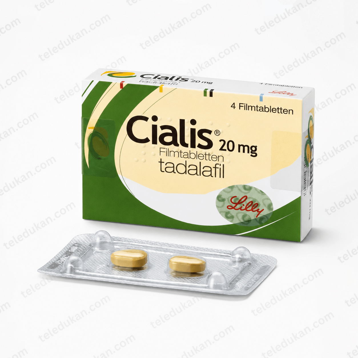 Cialis 20mg Tadalafil Film Tablets | Original Imported Tablets Online in Pakistan - TeleDukan