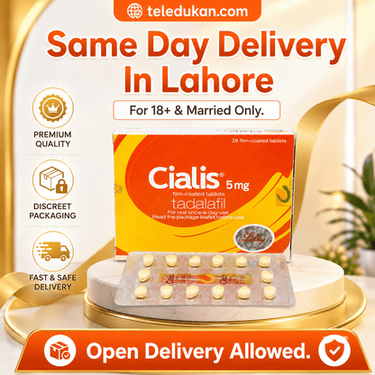Cialis 5mg Tadalafil Tablets Price in Pakistan | Same Day Delivery Lahore - TeleDukan