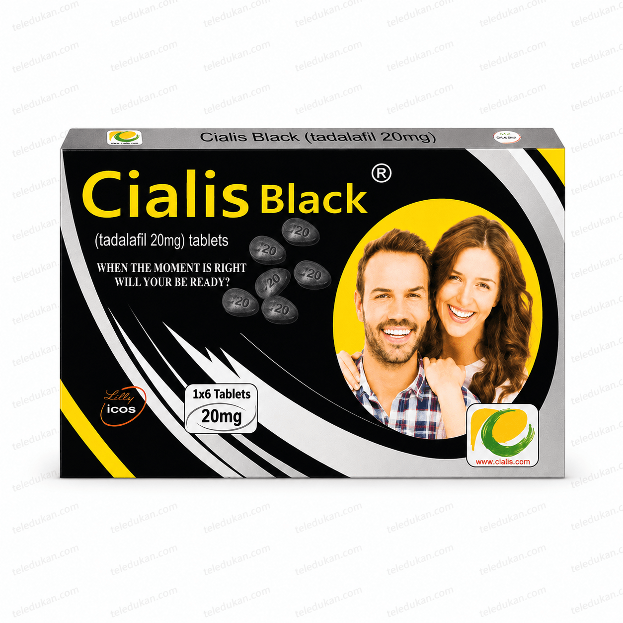 Cialis Black 6 Tablets 20mg – Long Lasting Performance - TeleDukan