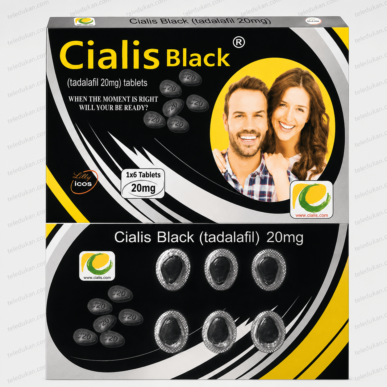 Cialis Black 6 Tablets 20mg – Long Lasting Performance - TeleDukan