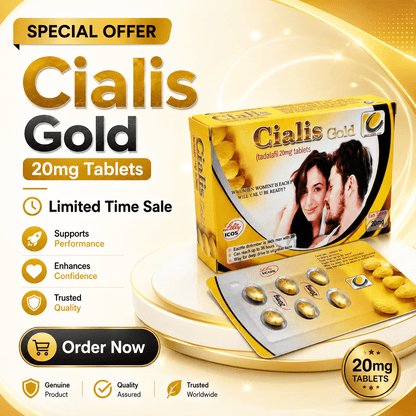 Cialis Gold Tablet 20mg in Pakistan - TeleDukan