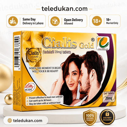 Cialis Gold Tablet 20mg in Pakistan - TeleDukan