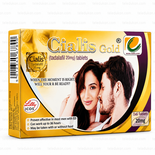 Cialis Gold Tablet 20mg in Pakistan - TeleDukan