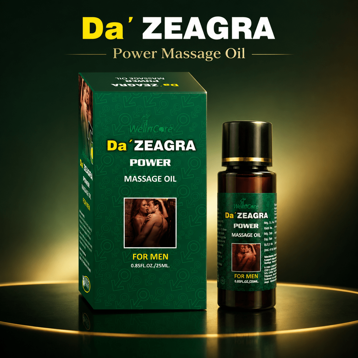 Da ZEAGRA Power Massage Oil Same Day Delivery In Lahore - TeleDukan