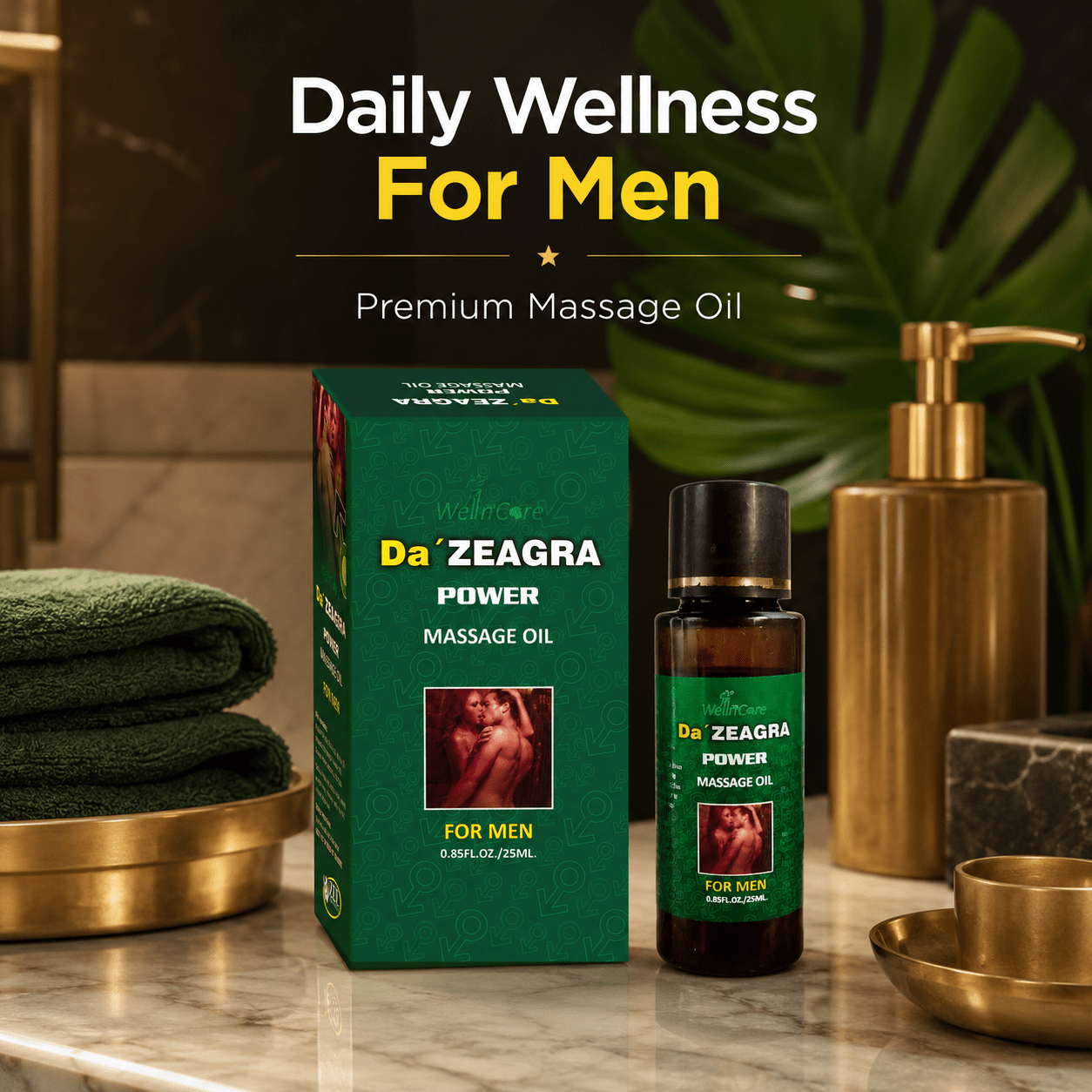 Da ZEAGRA Power Massage Oil Same Day Delivery In Lahore - TeleDukan