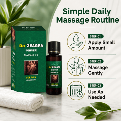 Da ZEAGRA Power Massage Oil Same Day Delivery In Lahore - TeleDukan
