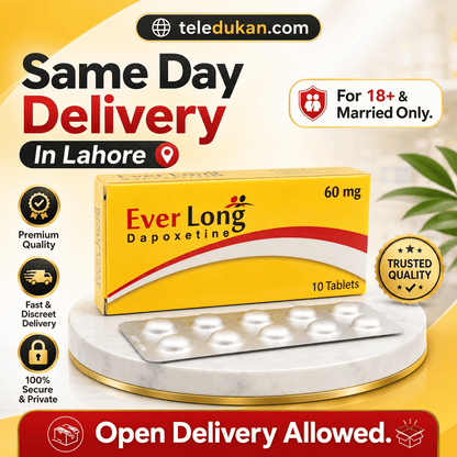 Everlong Dapoxetine 60mg Tablets Price In Pakistan – Men’s Timing Support - TeleDukan