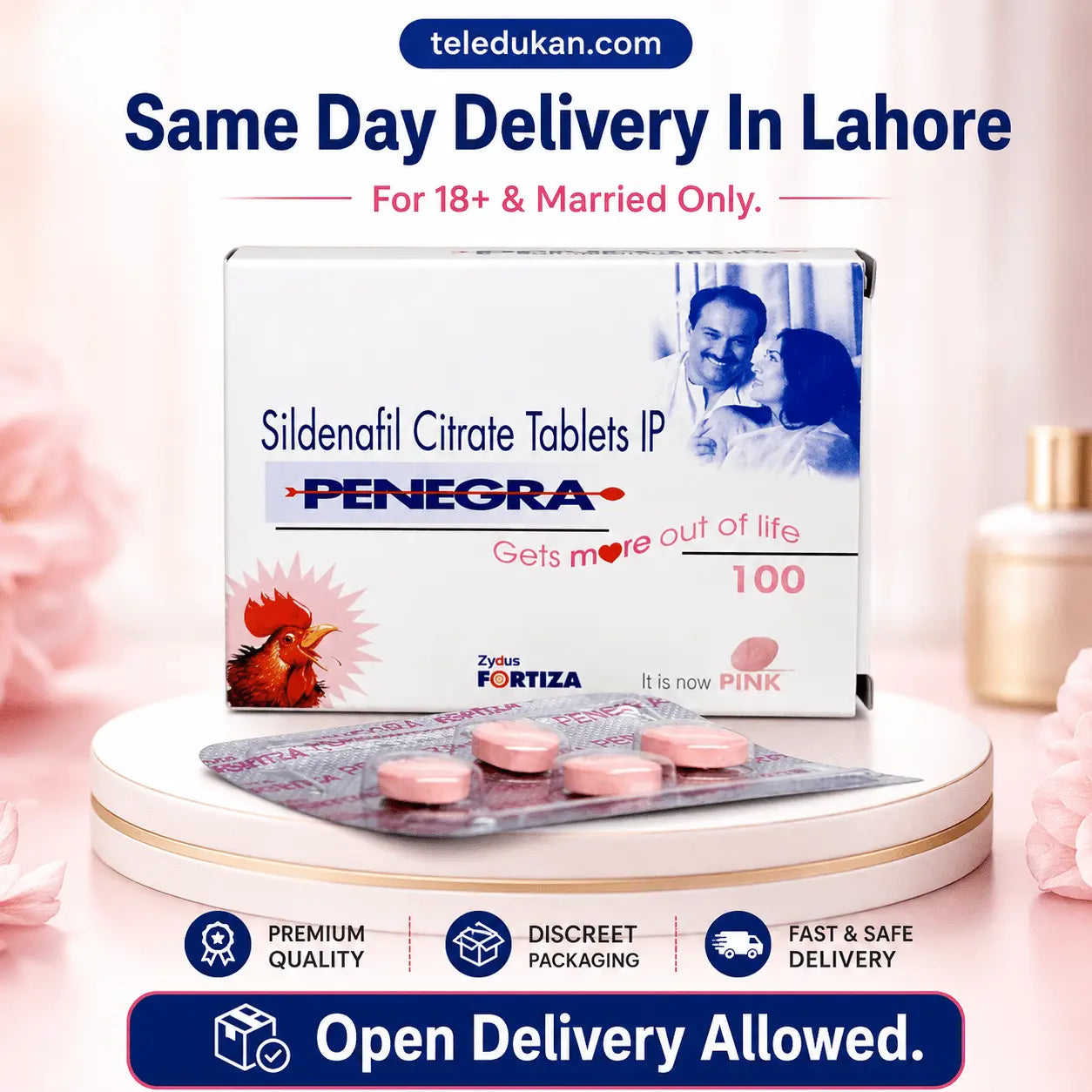 Penegra 100 Price in Pakistan - TeleDukan