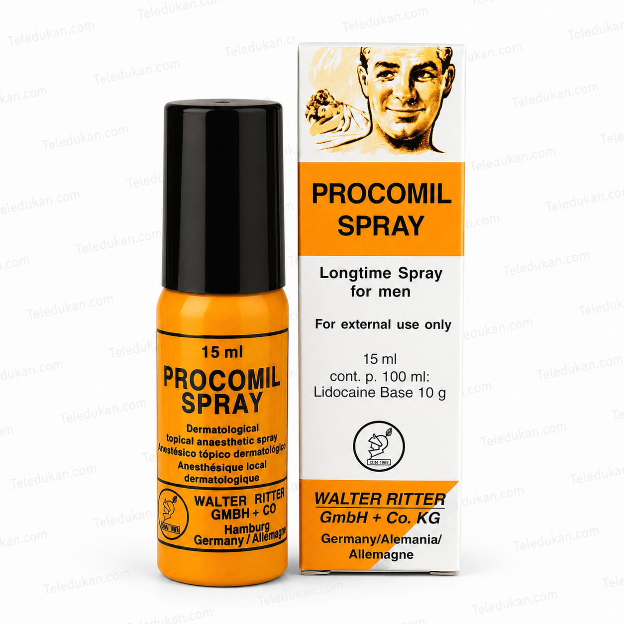 Alt Text:
Procomil Delay Spray For Men 15ml in Pakistan