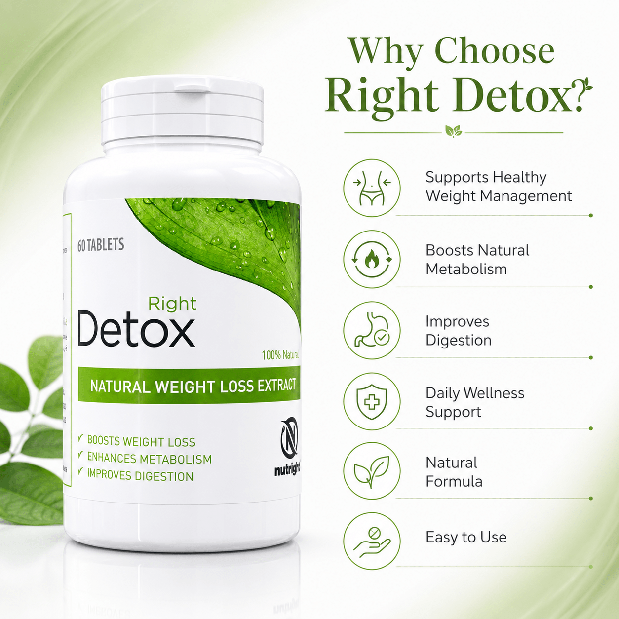 Right Detox Tablets Price In Pakistan - TeleDukan