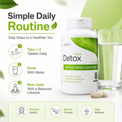 Right Detox Tablets Price In Pakistan - TeleDukan