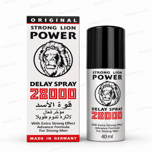 Strong Lion Power 28000 Delay Spray 45ml Price in Pakistan | TeleDukan - TeleDukan