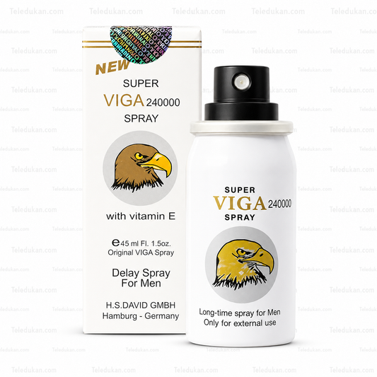 Super VIGA 240000 Delay Spray for Men 45ml available in Pakistan with COD, open parcel, free shipping, and secure delivery.