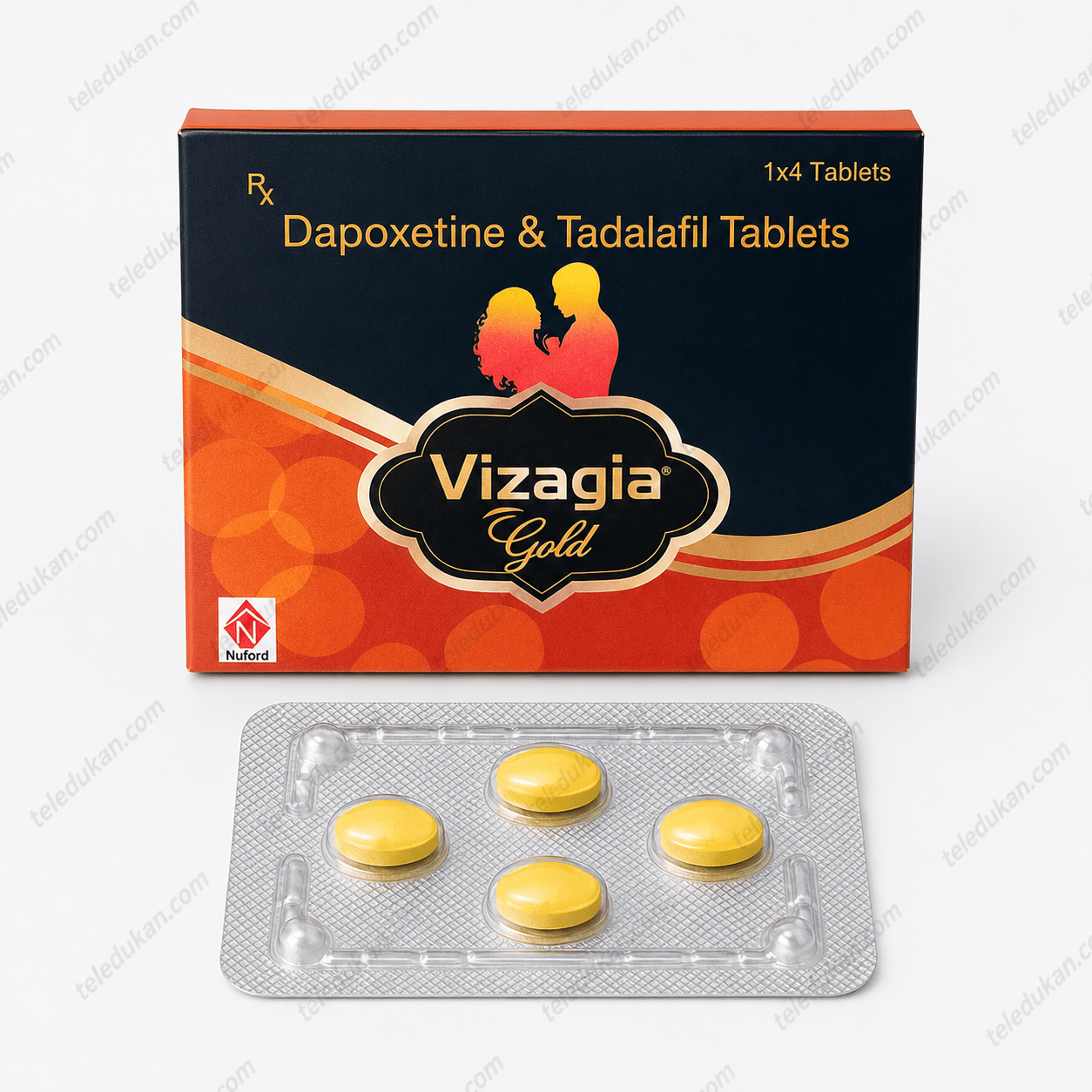Vizagia Gold Price in Pakistan | Dapoxetine & Tadalafil Tablets | Same Day Delivery In Lahore - TeleDukan